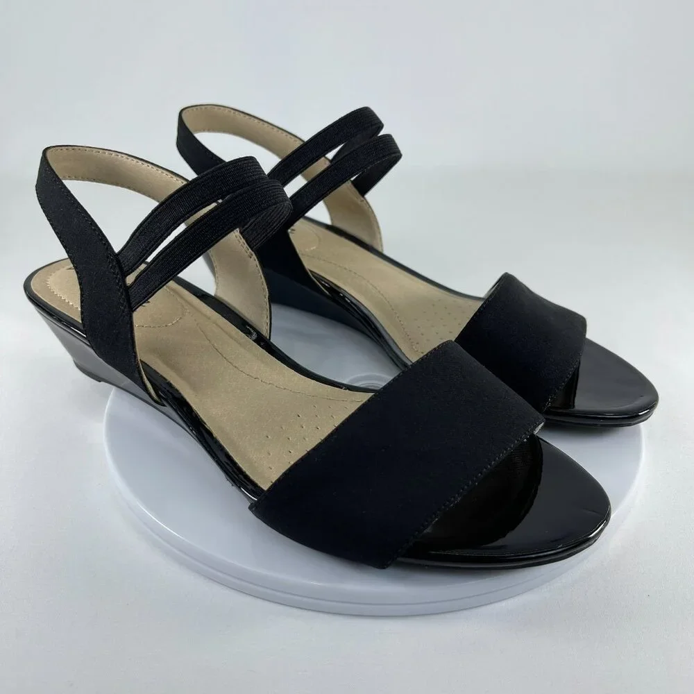 LifeStride Wedge Sandal | Women's 9 M | NEW - Picture 4 of 14